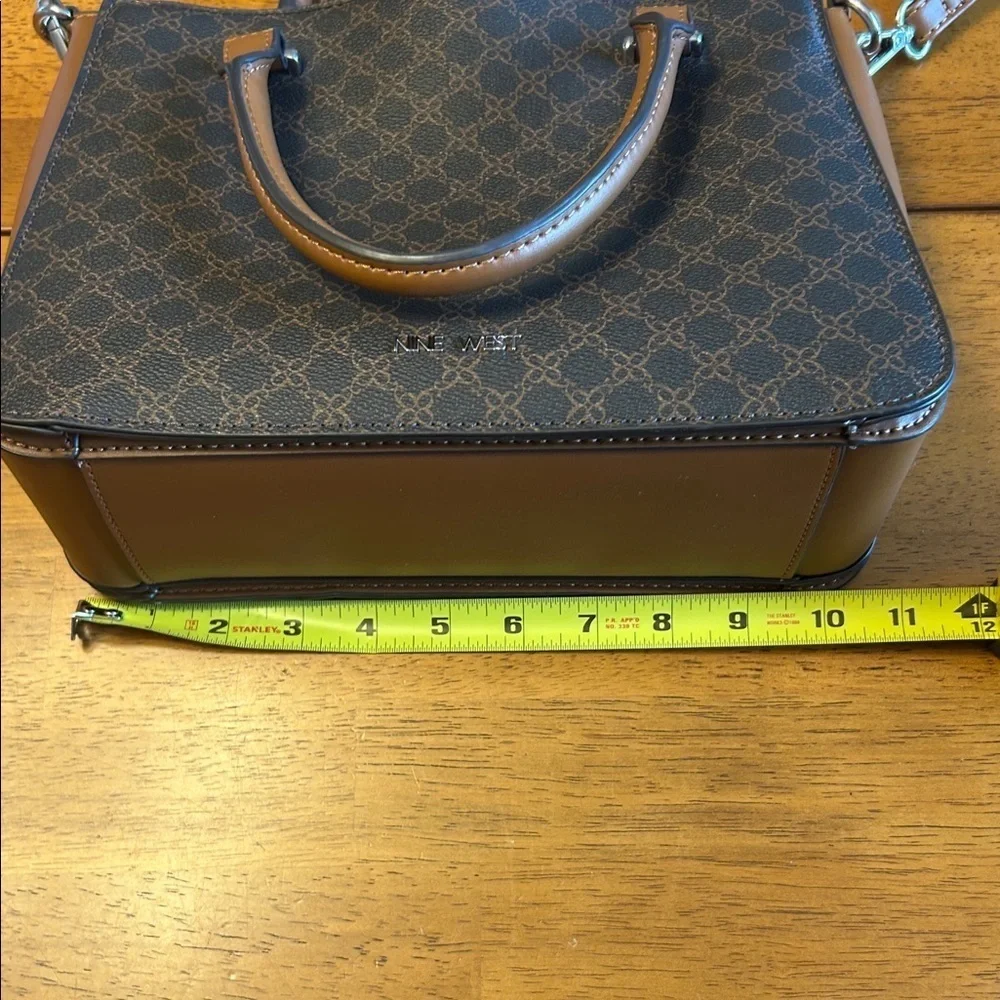 Nine West Elegant Brown and Tan Crossbody Bag